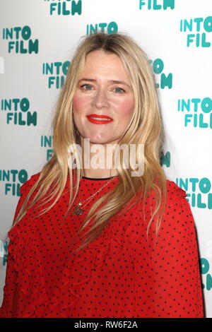 Edith Bowman am In Film Awards 2019 im Odeon Luxe Kino, Leicester Square Stockfoto