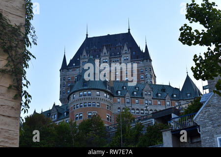 Fairmont Le Château Frontenac in Quebec City, Kanada Stockfoto
