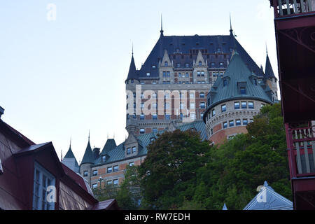 Fairmont Le Château Frontenac in Quebec City, Kanada Stockfoto