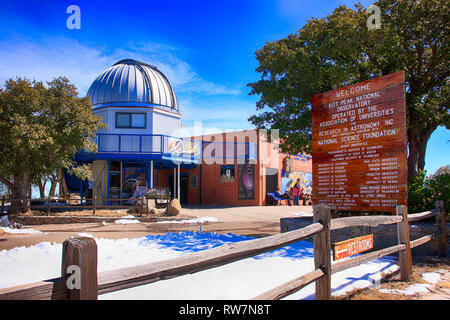 Das Besucherzentrum am Kitt Peak National Observatory in Arizona Stockfoto