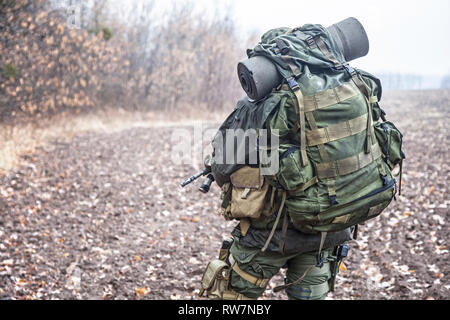 Jagdkommando Soldaten des Österreichischen Special Forces. Stockfoto