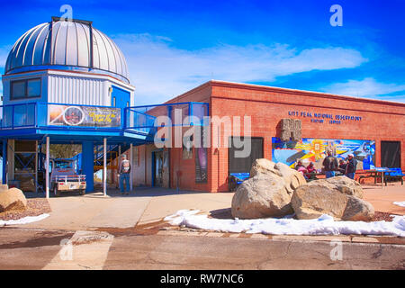 Das Besucherzentrum am Kitt Peak National Observatory in Arizona Stockfoto