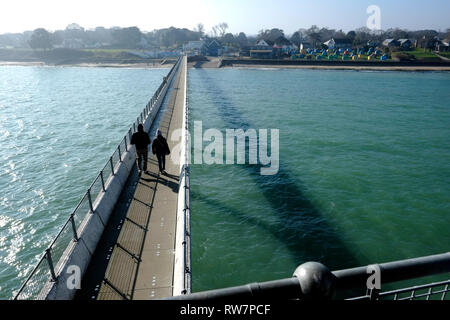 RNLI Bembridge Rettungsboot Station Bembridge Village, England, Großbritannien, Isle of Wight, England, Vereinigtes Königreich. Stockfoto