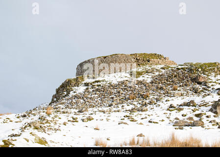 Dun Beag Broch, Isle of Skye Stockfoto