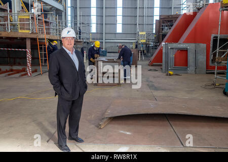 Jim McColl Scottish Entrepreneur Stockfoto