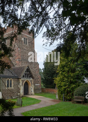 St. Michael Kirche in Heckfield Hampshire UK Stockfoto