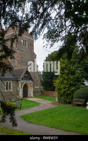 St. Michael Kirche in Heckfield Hampshire UK Stockfoto