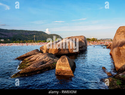 Prainha de Piratininga, Strand, Niteroi, Bundesstaat Rio de Janeiro, Brasilien Stockfoto