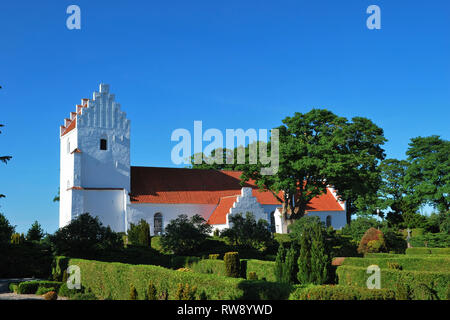 Besser Kirche, Insel Samsö, Jütland, Dänemark, Skandinavien, Europa Stockfoto