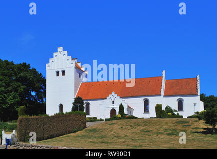 Kolby Kirche, Insel Samsö, Jütland, Dänemark, Skandinavien, Europa Stockfoto