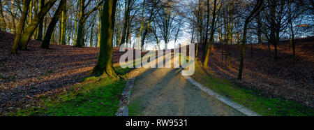 Atomium und Park d'Osseghem Laeken, Brüssel, Belgien Stockfoto