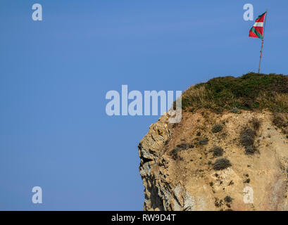 Ein Löwe Form am Sonnenlicht im Baskenland Stockfoto