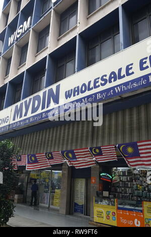 Mydin lokalen Großhandel Emporium in Malaysia Stockfoto