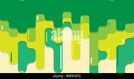 Flache Hintergrund farbe klemmt Stock Vektor