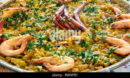 Paella Stockfoto