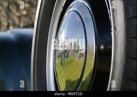 1947 Ford eine Tonne pick up, klassische amerikanische Lkw Stockfoto