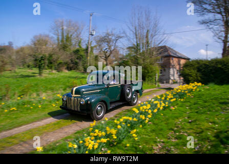 1947 Ford eine Tonne pick up, klassische amerikanische Lkw Stockfoto