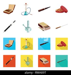 Zigarre, Hookah, Schnupftabak, elektronische, Streichholzschachtel, Mundstück, Box, Shisha, Lieferung, Filter, Bong, Halter, Paket, Bar, Papier, Asche, Lang, Pack, Zubehör, klassische, runde, Dampf, Streichholz, Baum, schlecht, Arabisch, Rauchen, Vaporizer, Rohr, Feuer, verweigern, Stop, anti, Gewohnheit, Zigaretten, Tabak, Gesundheit, Nikotin, Rauchen, Statistiken, Set, Vector, Icon, Illustration, isoliert, Sammlung, Design, Element, Grafik, Vektor, Vektoren, Stock Vektor