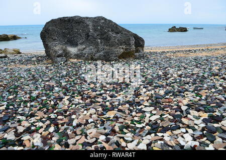 Bermuda Meer Glas Strand Stockfoto