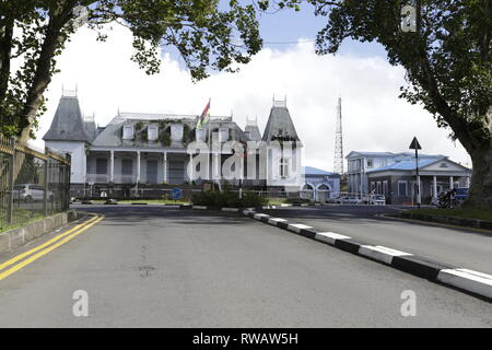 Patrimoine: l'Hôtel de Ville de Curepipe Stockfoto