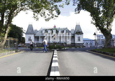 Patrimoine: l'Hôtel de Ville de Curepipe Stockfoto