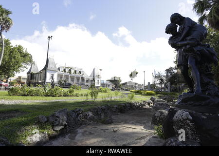 Patrimoine: l'Hôtel de Ville de Curepipe Stockfoto