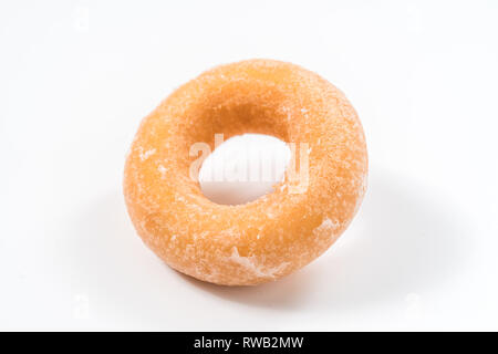 Donuts auf weißem Hintergrund Stockfoto