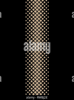 Geometrische Design in Schwarz Stockfoto