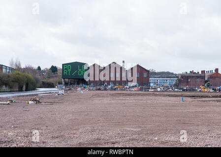 Port-Loop ein neues Gehäuse Stadterneuerung Projekt auf alten Industrieflächen in Ladywood, eine innere Stadt Bezirk in Birmingham Stockfoto