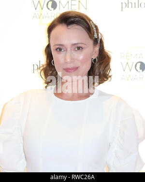 London, Großbritannien. 5. März, 2019. Keeley Hawes, Stylisten Eröffnungs bemerkenswerte Frauen Auszeichnungen in Partnerschaft mit Philosophie, Palisander London, London, Großbritannien. 05 Mär, 2019. Foto von Richard Goldschmidt Credit: Rich Gold/Alamy leben Nachrichten Stockfoto