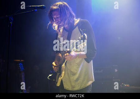 Norwegen, Oslo - 5. März 2019. Die amerikanische Rockband The Lemonheads führt ein Live Konzert bei Blå in Oslo. Hier Sänger und Musiker Evan Dando ist live auf der Bühne gesehen. (Foto: Gonzales Foto - Brokvam Kjell). Credit: Gonzales Foto/Alamy leben Nachrichten Stockfoto