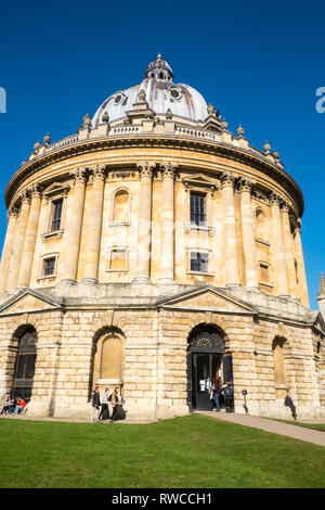 Radcliffe Camera, Bibliothek, Oxford, University Town, Oxford Universität, Stadt, Stadt, Oxfordshire, Cotswolds, England, Englisch, Großbritannien, Großbritannien, England, GB, VEREINIGTES KÖNIGREICH, Stockfoto