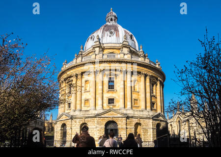Radcliffe Camera, Bibliothek, Oxford, University Town, Oxford Universität, Stadt, Stadt, Oxfordshire, Cotswolds, England, Englisch, Großbritannien, Großbritannien, England, GB, VEREINIGTES KÖNIGREICH, Stockfoto