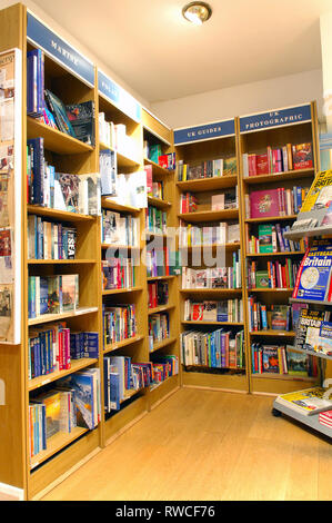 Bücher für den Verkauf in den Travel Book Company, Notting Hill Stockfoto