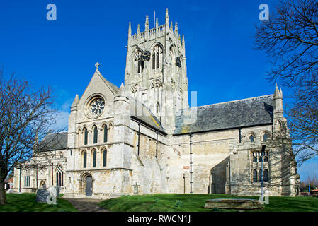 St. Augustine's Kirche, Hedon, Holderness, East Riding von Yorkshire, Großbritannien Stockfoto