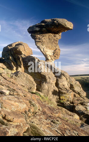 Regional bekannte Balanced Rock in Twin Falls County im Süden - zentrales Idaho Stockfoto