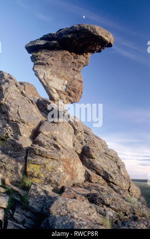 Regional bekannte Balanced Rock in Twin Falls County im Süden - zentrales Idaho Stockfoto