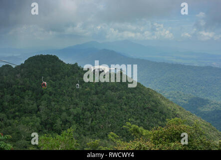 SkyCab, Gunung Machinchang Langkawi, Langkawi, Malaysia Stockfoto