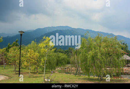 Ayer Hangat Dorf, Langkawi, Malaysia Stockfoto