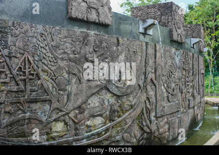 Ayer Hangat Dorf, Langkawi, Malaysia Stockfoto