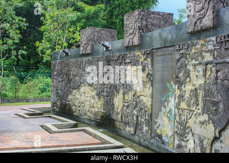 Ayer Hangat Dorf, Langkawi, Malaysia Stockfoto