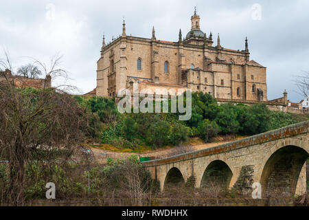 Kathedrale Santa Maria de la Asunción in Coria, Caceres, Extremadura, Spanien Stockfoto