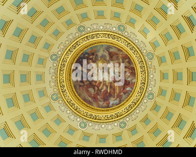 Innenansicht der Wisconsin State Capitol Building, Madison, Wisconsin, USA. Stockfoto