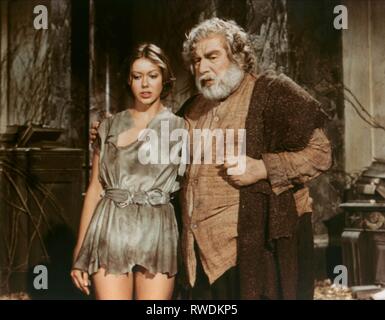 AGUTTER, USTINOV, LOGAN'S RUN, 1976 Stockfoto