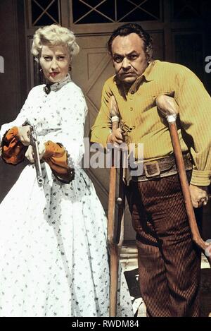 STANWYK, Robinson, die gewalttätige Männer, 1955 Stockfoto