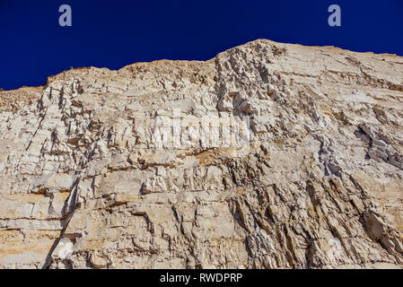 Kalkfelsen der Birling Gap oder Dover, Nationalparks im Vereinigten Königreich Stockfoto