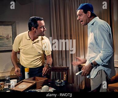 LEMMON und MATTHAU, das ungerade Paar, 1968 Stockfoto