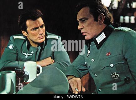 EASTWOOD, Burton, wo Adler wagen, 1968 Stockfoto