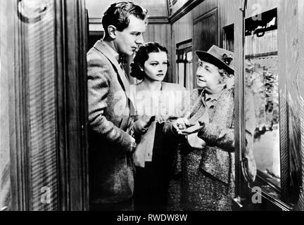 REDGRAVE, LOCKWOOD, WHITTY, die Dame verschwindet, 1938 Stockfoto