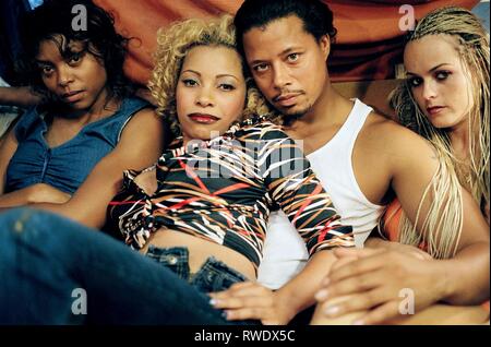 Taryn Manning Terrence Howard Hektik Und Flow 2005 Stockfotografie Alamy